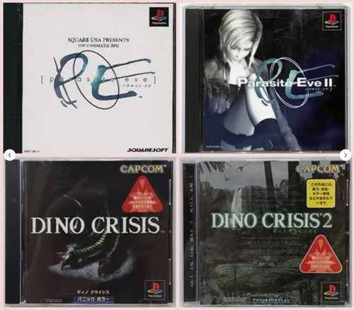 Parasite eve dino crisis 1 - parasite,