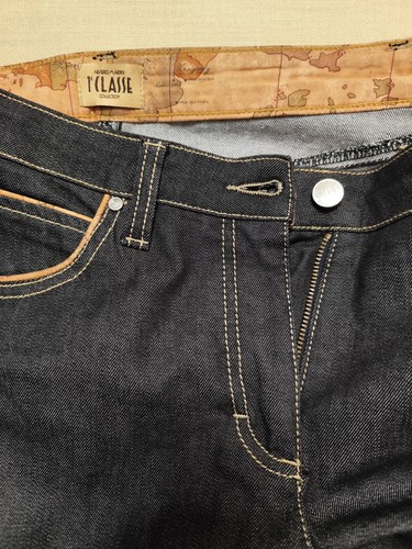 Pantaloni jeans donna alviero - jeans,