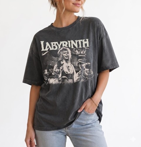 Vintage labyrinth shirt david - labyrinth,