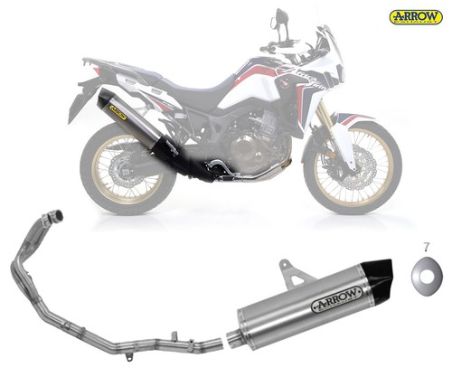 Scarico completo arrow - arrow, mrace