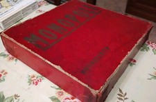 Monopoli vintage gioco da tavolo anni 50- Edizione Brevettata - Scatola rossa