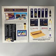 Citadel Modellabili Pittura Set Strumenti Warhammer Games Officina Vintage Retrò