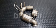 DOWNPIPE INOX 200 CELLE TUBO RIMOZIONE DPF VW GOLF AUDI A3 SEAT 1.6 2.0 ADBLUE