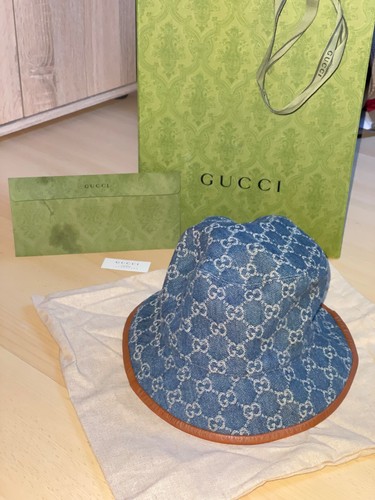 Gucci bob bleu 100 coton - gucci,