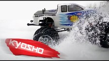 Kyosho Mad Force Usato Danneggiato o Per Parti Di Ricambio Monster Truck 1:8