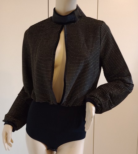 Body nero tezenis - nero, lame'
