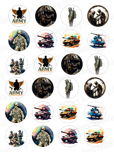 Cake topper soldato - , militare
