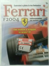 Ferrari Formula 1 F2004 De Agostini Kyosho a Scoppio Ricambio N°89 04089 Nuovo 
