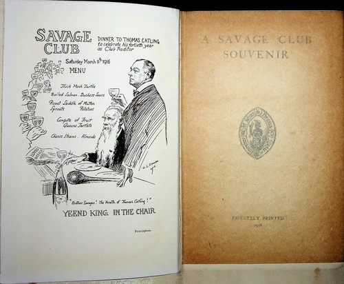 Savage club souvenir 1916 - club,