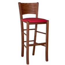 Sgabello bar lucy in legno