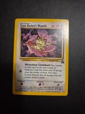 Pokemon Team Rocket's Meowth