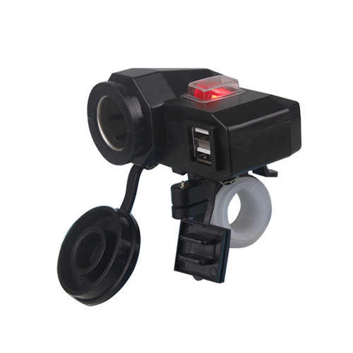 Presa corrente porte usb - +,