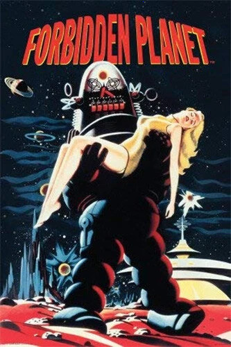 Forbidden planet 1956 - planet, classico