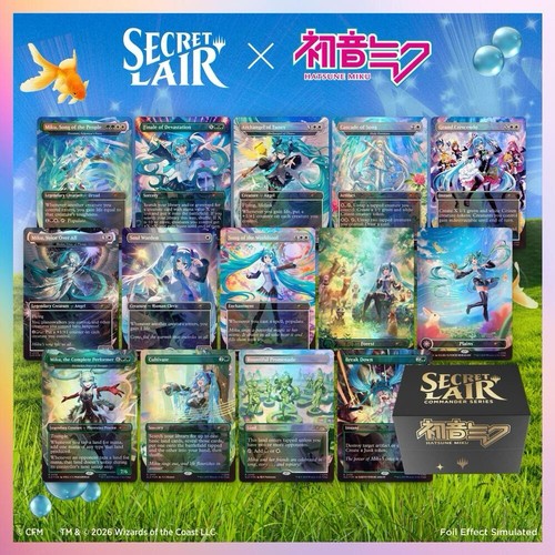 Mtg secret lair commander - secret,