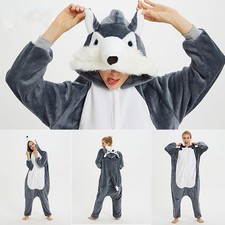 Grey wolf kigurumi - kigurumi, pajamas