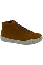 Camper Leather Lace-Up Sneakers Peu Touring Medium Brown