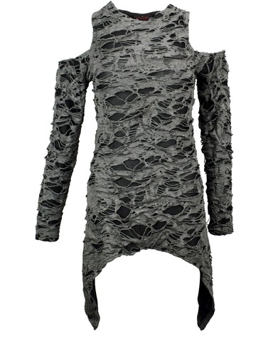Abito grigio gotico - , a