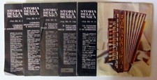 DISCO VINILE 45 GIRI RACCOLTA 5 STORIA DELLA MUSICA ( VOL. XI ) N°1-2-3+3BIS+13