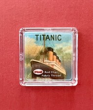 RMS Titanic Real Artifact - Filo per sedia con certificato di autenticità.  Reliquia WSL White Star Line
