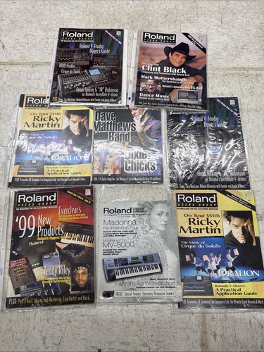 Roland users group magazines - roland,