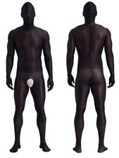 Unisex Crotchless Sheer
