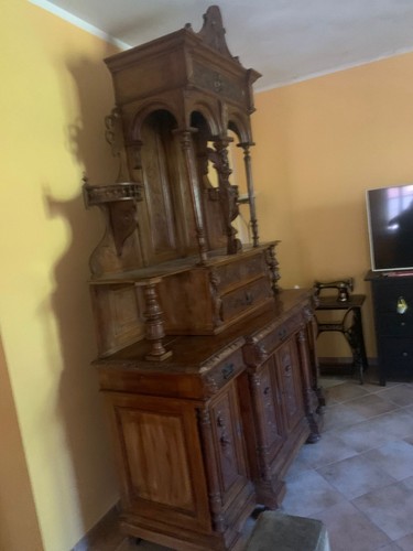 Antica credenza noce fine - antica,