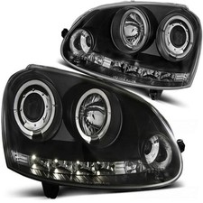 Fari A LED Angel Eyes Per VW