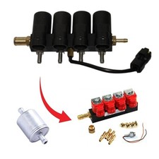 INIETTORI GPL EMER NERI GAS GARANZIA 2 ANNI RAIL EQUIVALENTE NUOVO CONSENSORE