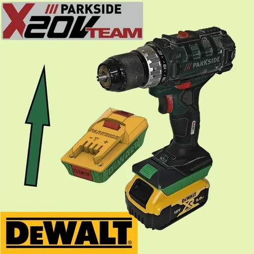 Adattatore batteria dewalt - adattatore,