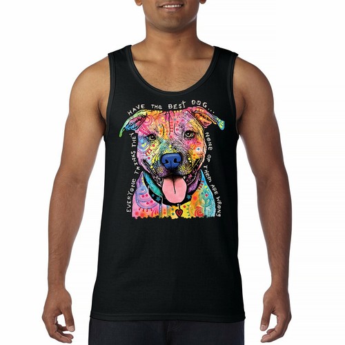 Canotta pit bull colorata - pit, dean