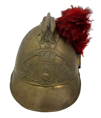Elmetto ottone vigili del