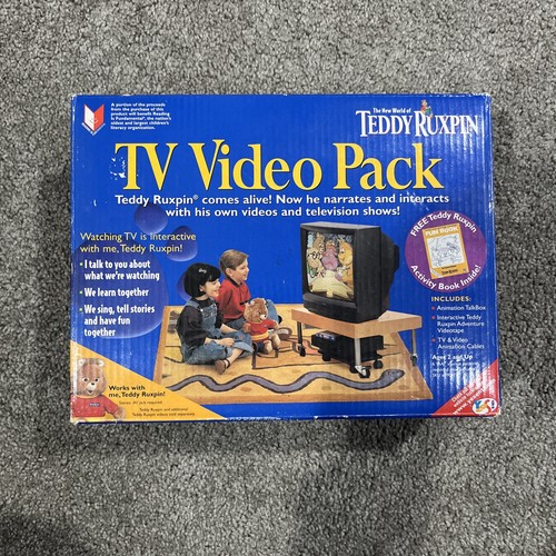 Teddy ruxpin video pack - teddy,