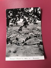 CARPEGNA PESARO M. 748 PANORAMA - CARTOLINA BIANCO E NERO SPEDITA