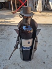 Portabottiglie Hine E Kunst Artigianato Vintage