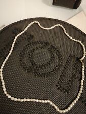 Collana perle con susta oro 750