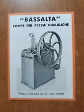 depliant pubblicità OFFICINE MECCANICHE GALARDI Firenze 2