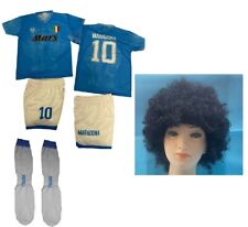 PARRUCCA maglietta pantaloncini DIEGO o calzettoni maradona maglia napoli mars