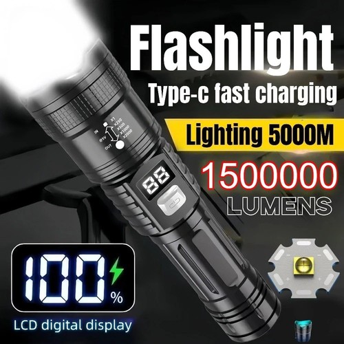 Torcia led type 1500000lm - torcia,