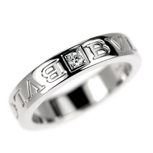 Anello con diamanti bulgari - anello,
