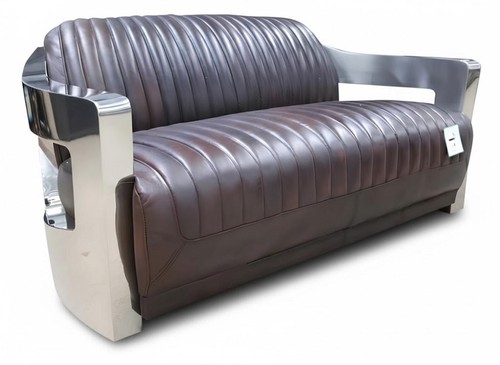 Divano pelle design - pelle,