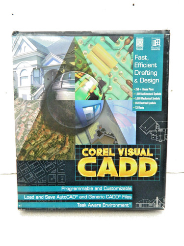 Corel visual cadd program - corel,