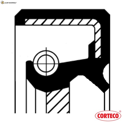 Anello guarnizione albero - anello, a