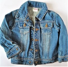 GIUBBOTTO JEANS PRENATAL NEONATO 12 - 18 MESI CM. 83 COTONE