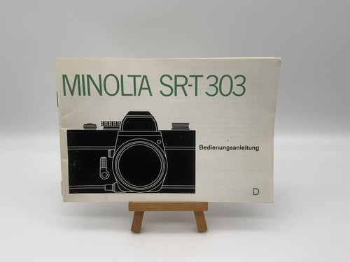 Minolta srt 303 manuale - manuale, di