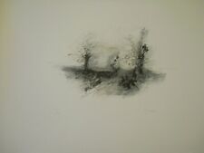 AJMONE GIUSEPPE LITOGRAFIA FIRMATA NUMERATA GRANDE MAESTRO PIEMONTESE.