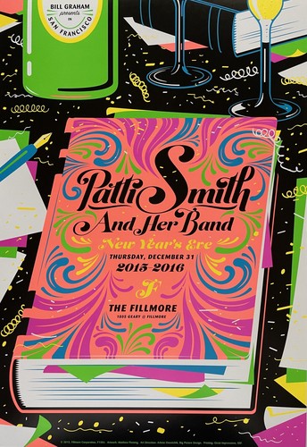 Poster concerto patti - patti, smith