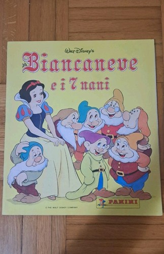 Album figurine biancaneve i - figurine, e