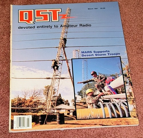 Qst amateur radio mar 1991 - qst,