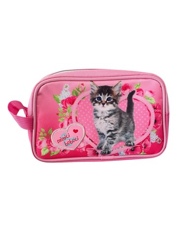 Astuccio scomparti rosa - 2,