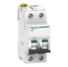 Disjoncteur Magnéto-thermique 16A 2P iC60H 10kA A9F89216 Schneider Electric
